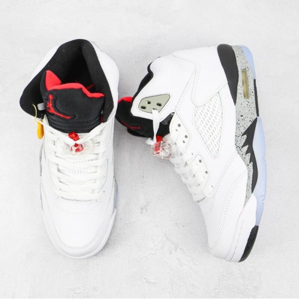 Air Jordan 5 White Cement