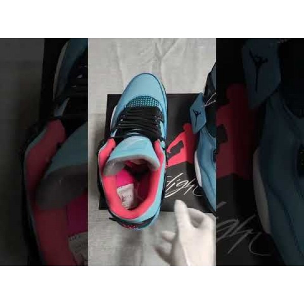 Travis Scott x Air Jordan 4 Houston Oilers