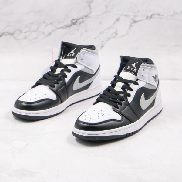 Air Jordan 1 Mid White Shadow