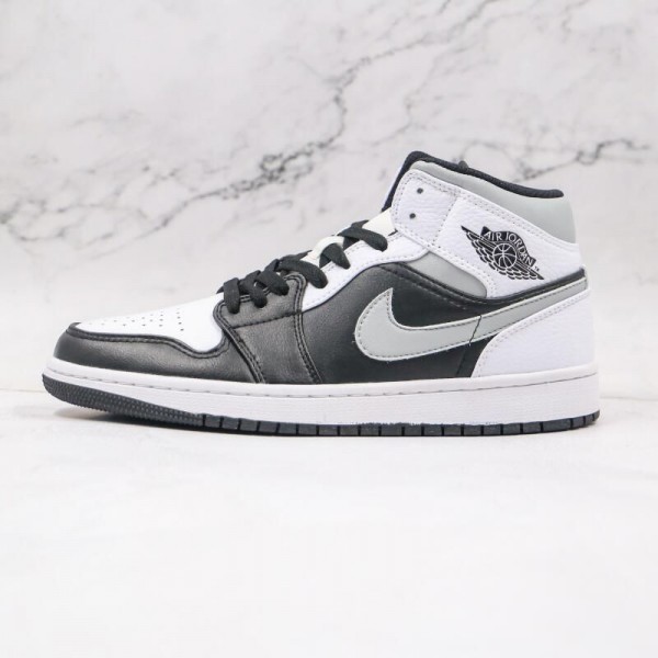 Air Jordan 1 Mid White Shadow