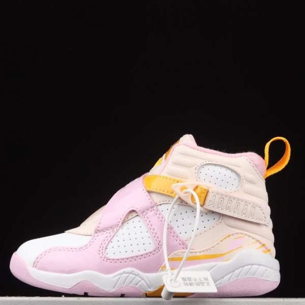 Kids Jordan 8 Pink