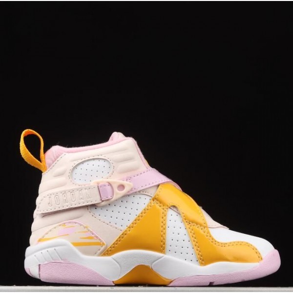 Kids Jordan 8 Pink