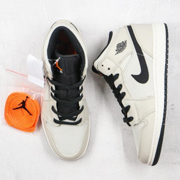 Air Jordan 1 Mid Light Bone