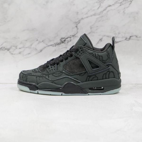 KAWS x Air Jordan 4 Black