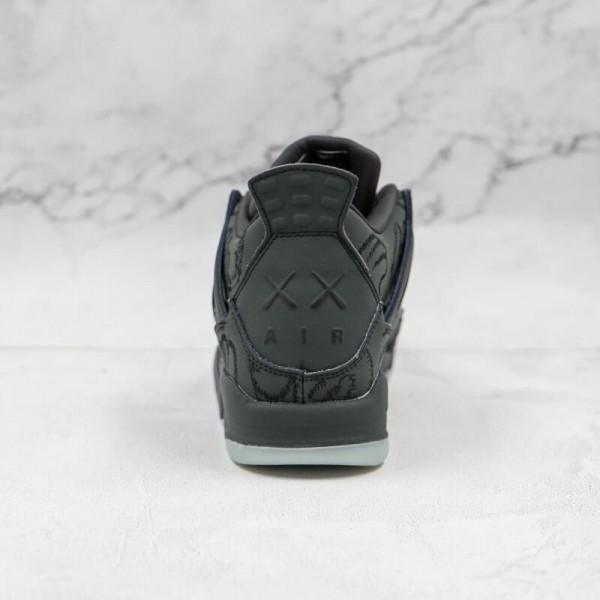 KAWS x Air Jordan 4 Black