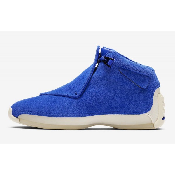 Air Jordan 18 Blue Suede