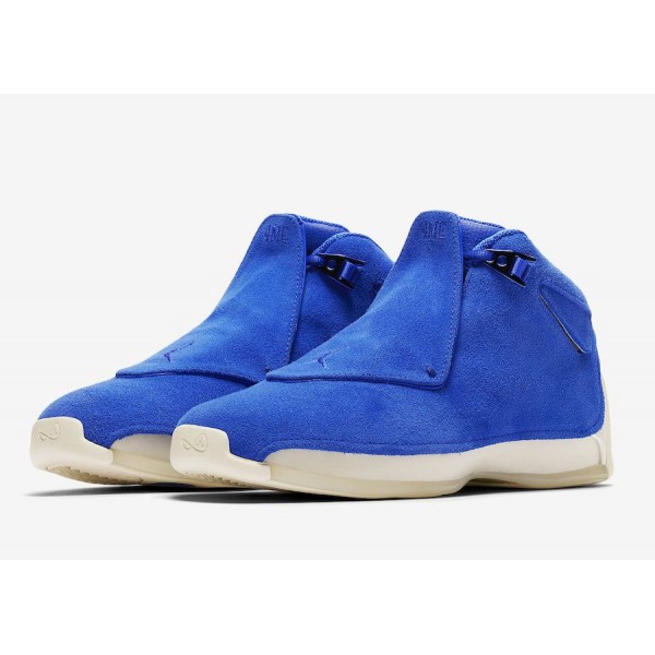 Air Jordan 18 Blue Suede