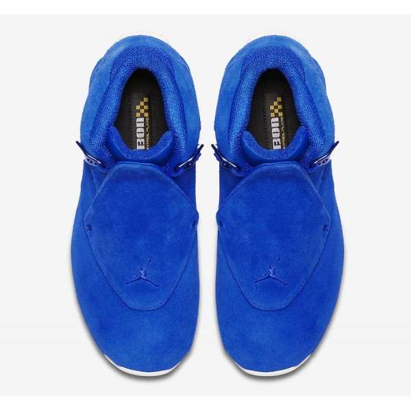 Air Jordan 18 Blue Suede