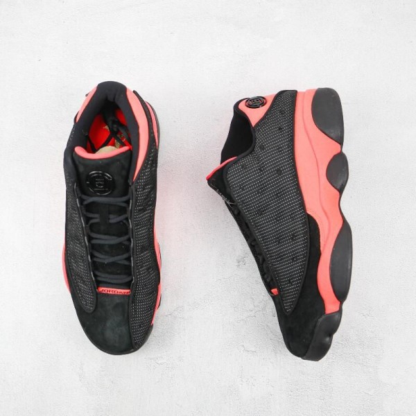 CLOT x Air Jordan 13 Low Black And Red