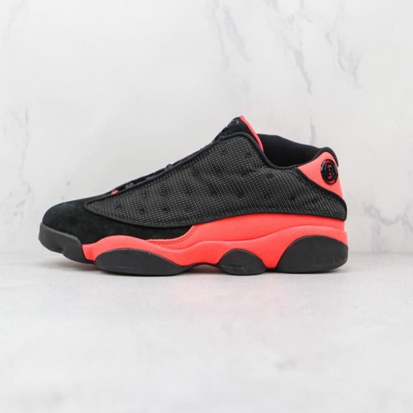 CLOT x Air Jordan 13 Low Black And Red