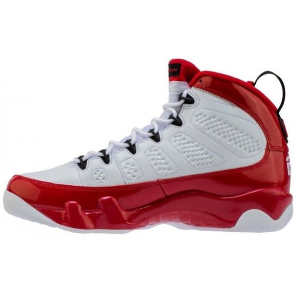 Air Jordan 9 White Red