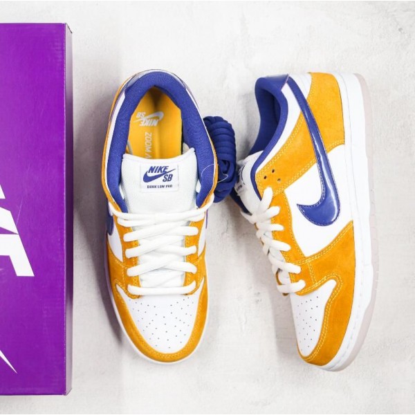 SB Dunk Low Laker Orange