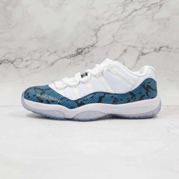 Air Jordan 11 Low Navy Snakeskin