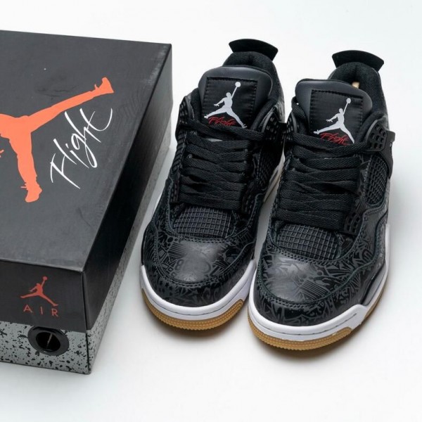 Air Jordan 4 Black Laser