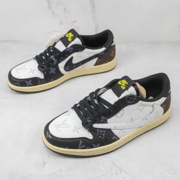 Fragment x Travis Scott x Air Jordan 1 Low L* Blac...