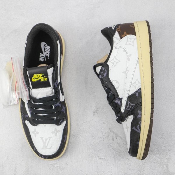 Fragment x Travis Scott x Air Jordan 1 Low L* Black