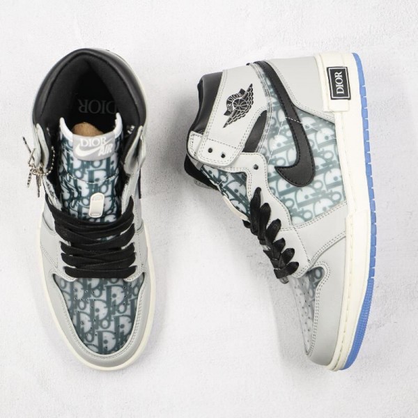 D**r x Air Jordan 1 High Gray