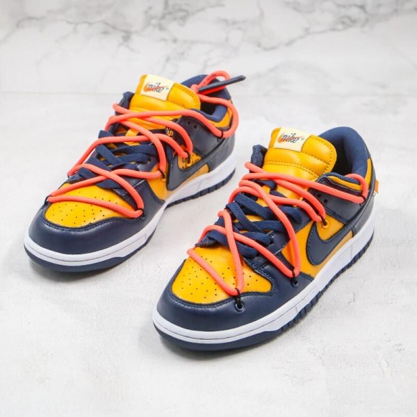 SB Dunk Low OW Blue Orange