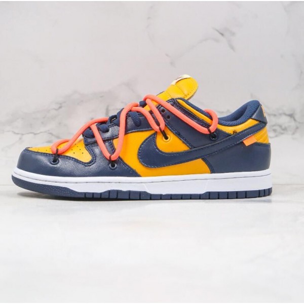 SB Dunk Low OW Blue Orange