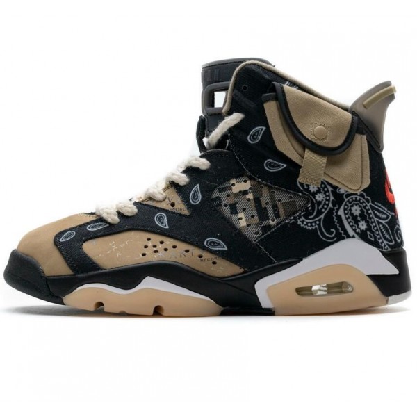 Travis Scott x Air Jordan 6 Paisley Print