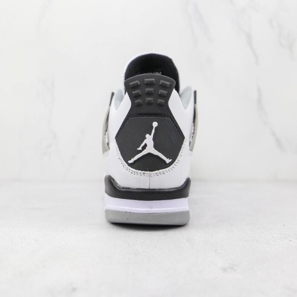 Air Jordan 4 White Gray