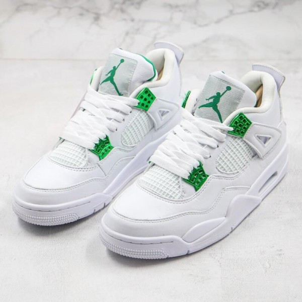 Air Jordan 4 Green Metallic