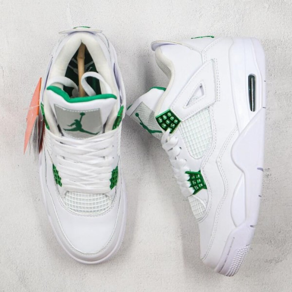 Air Jordan 4 Green Metallic