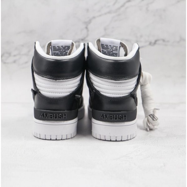 AMBUSH x Dunk Hi Black White