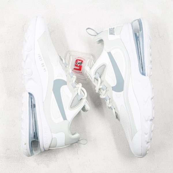 Air Max 270 React White Gray