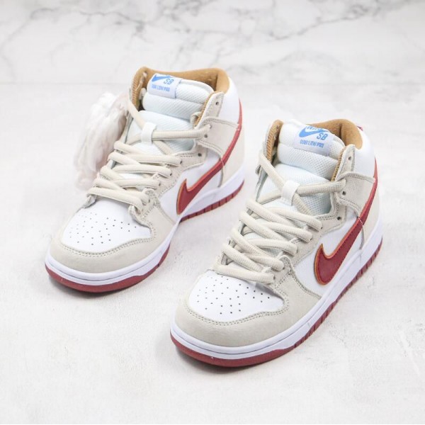 SB Dunk High Team Crimson