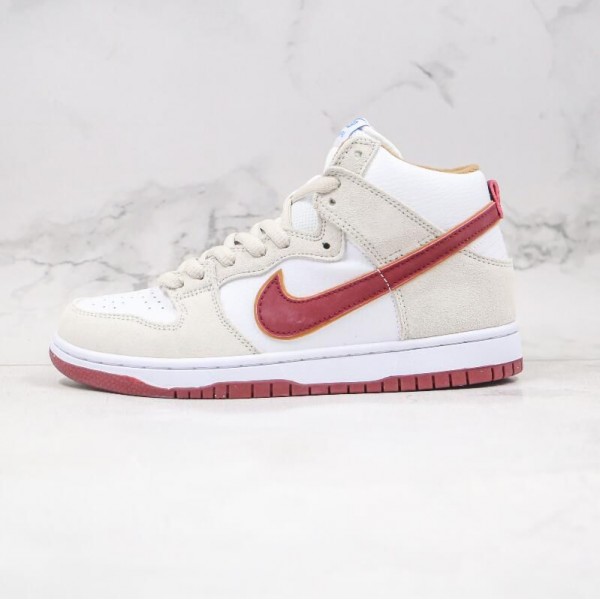 SB Dunk High Team Crimson