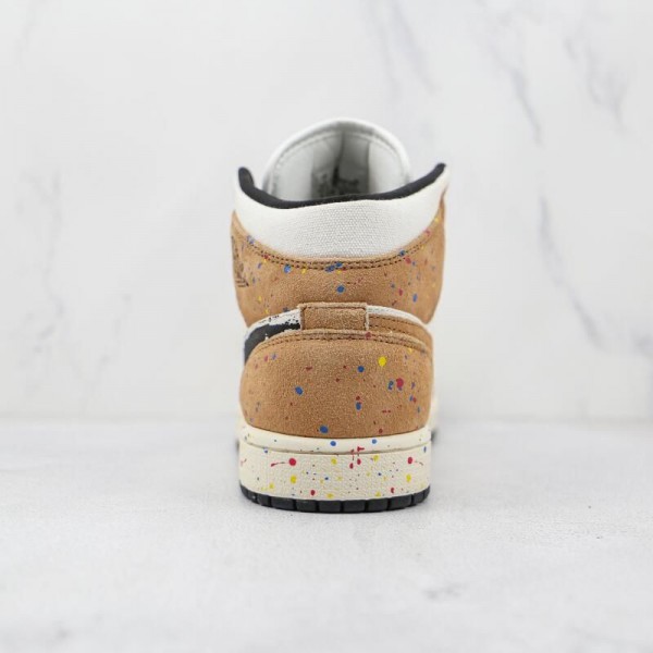 Air Jordan 1 Mid SE Brushstroke