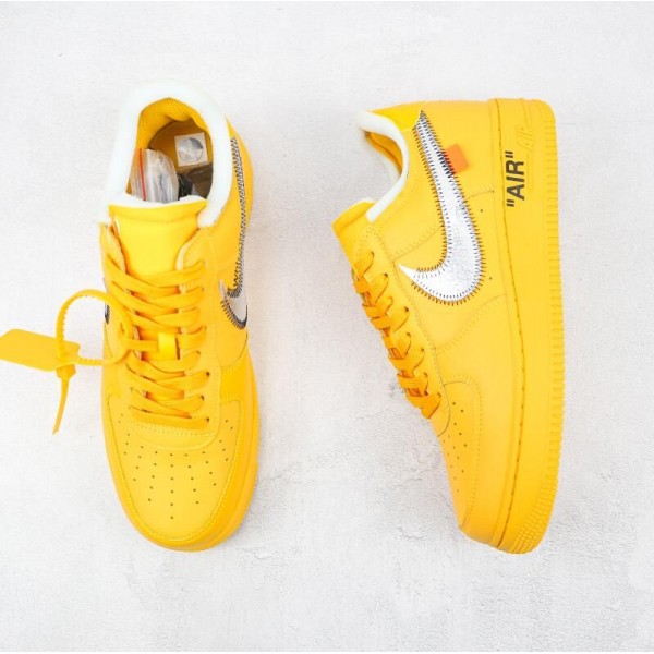OW x Air Force 1 “University Gold”