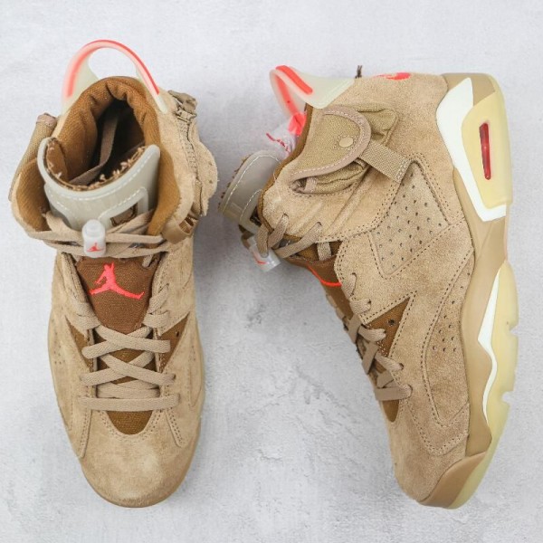 Travis Scott x Air Jordan 6 British Khaki