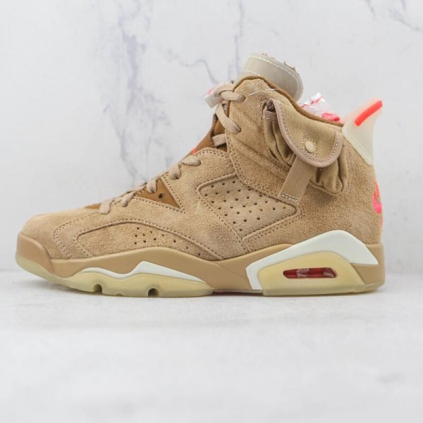 Travis Scott x Air Jordan 6 British Khaki