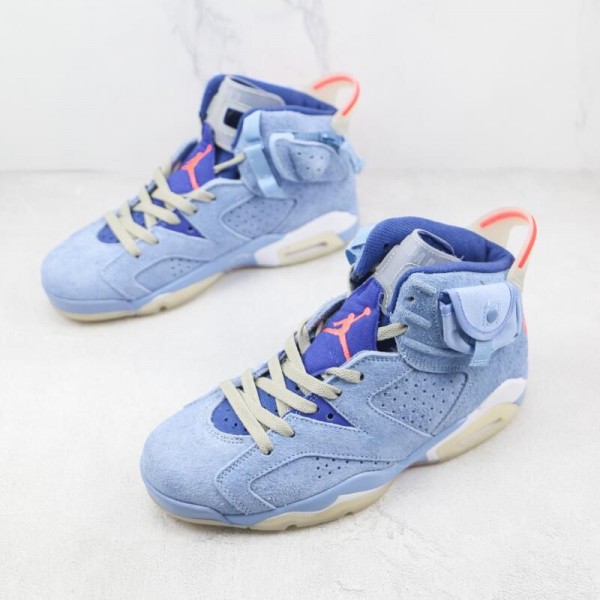 Air Jordan 6 North Carolina Blue