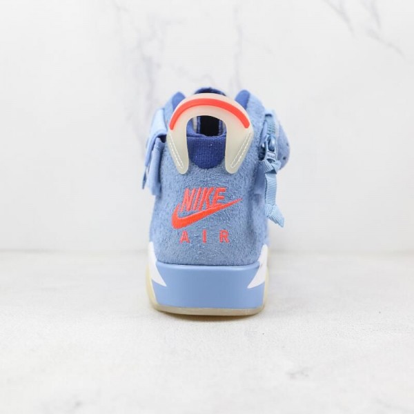Air Jordan 6 North Carolina Blue