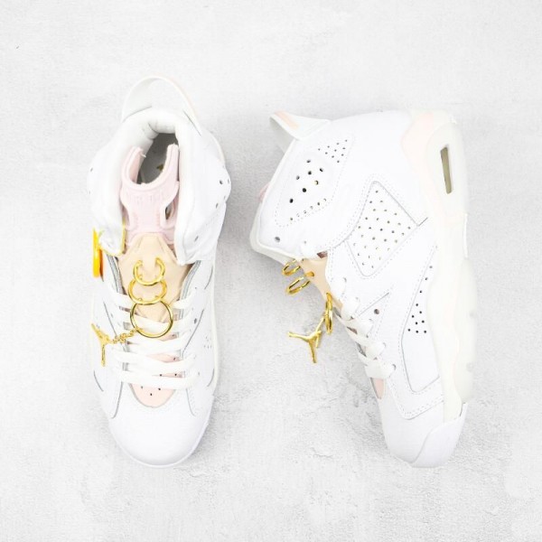 Air Jordan 6 Gold Hoops