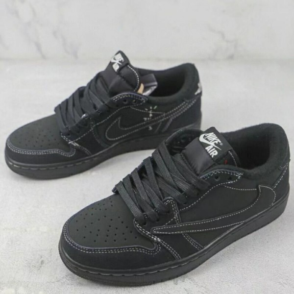 Travis Scott x Air Jordan 1 Low OG Triple Black