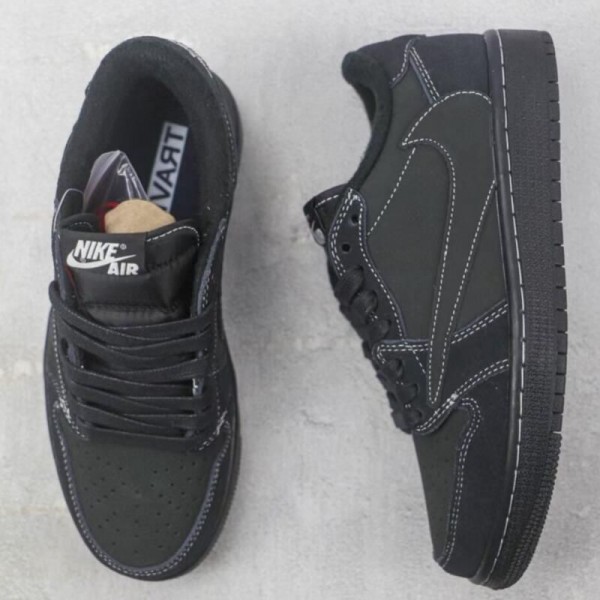Travis Scott x Air Jordan 1 Low OG Triple Black