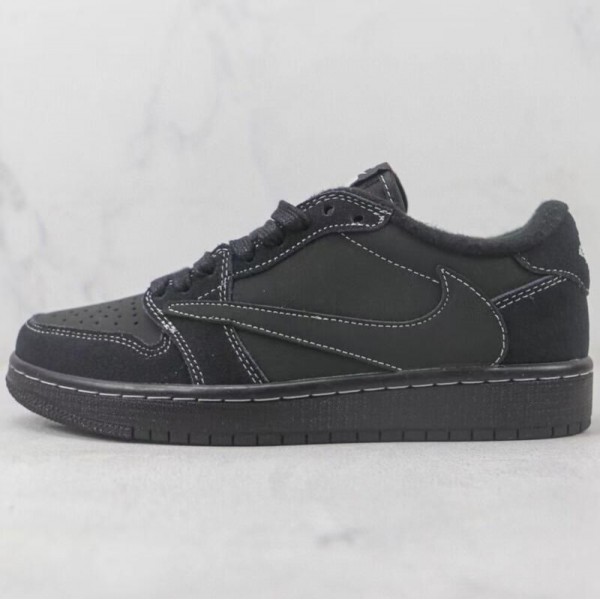 Travis Scott x Air Jordan 1 Low OG Triple Black