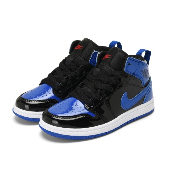 Kid Jordan 1 Blue Black