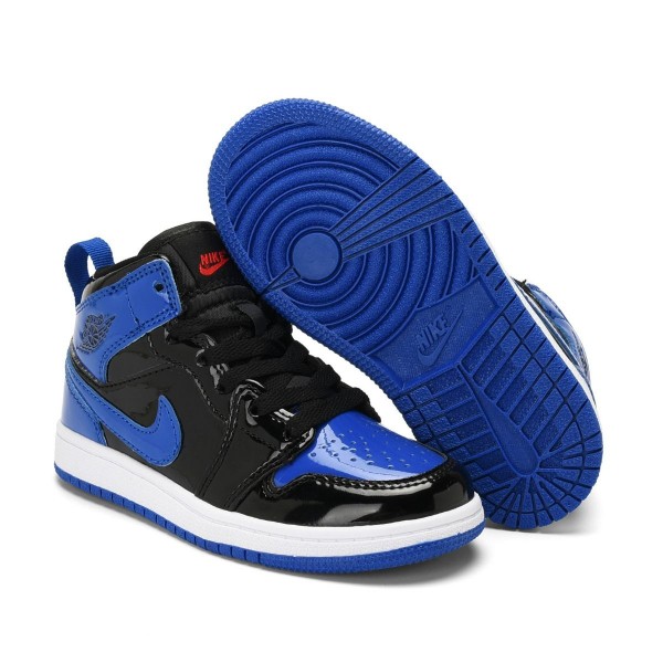 Kid Jordan 1 Blue Black