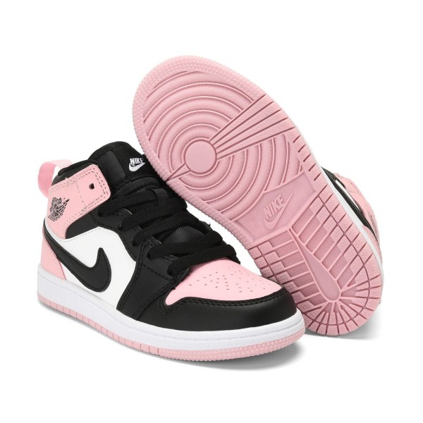 Kid Jordan 1 Pink Black