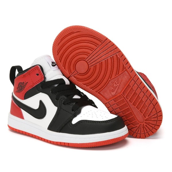 Kid Jordan 1 Red Black