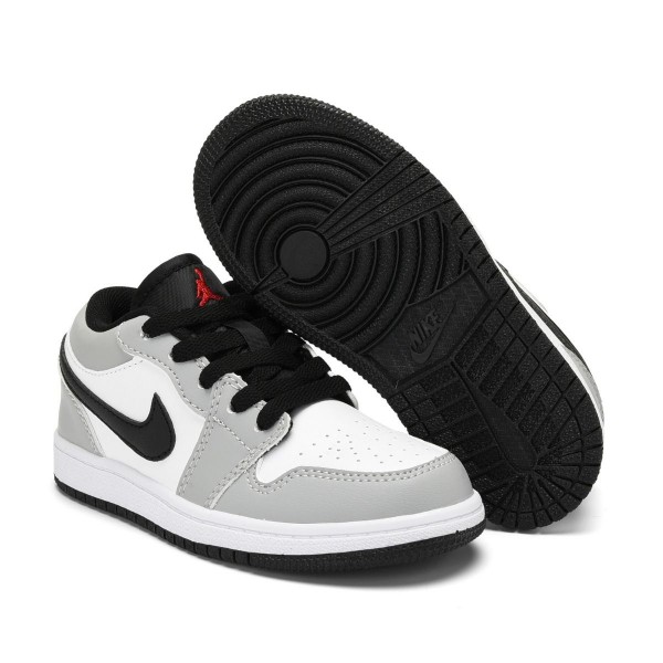 Kids Jordan 1 Low Grey