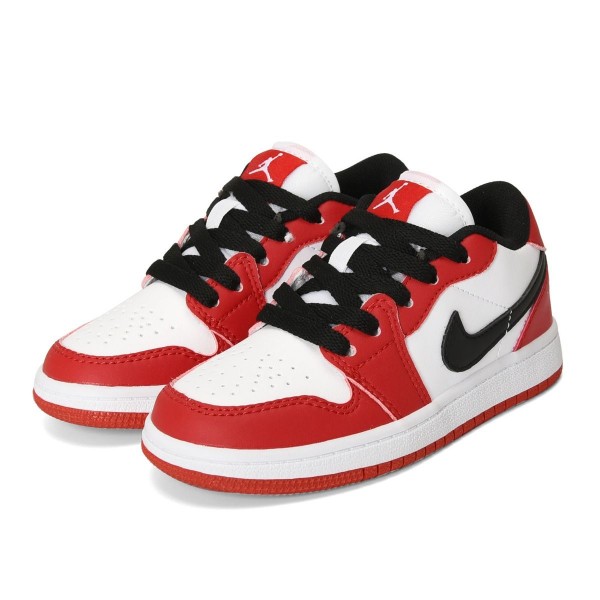 Kids Jordan 1 Low Red White