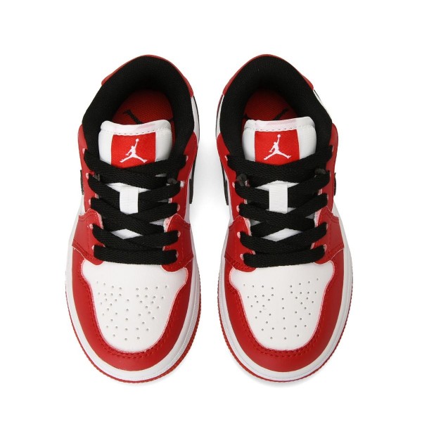 Kids Jordan 1 Low Red White