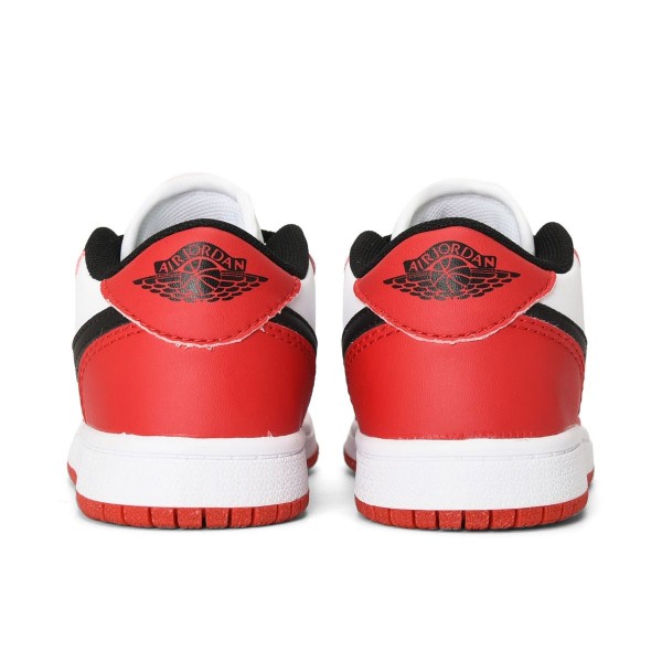 Kids Jordan 1 Low Red White
