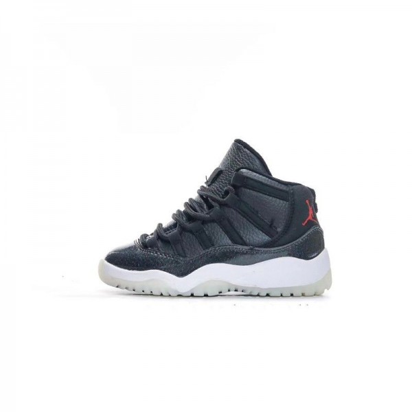 Kids Jordan 11 High Black
